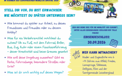 Malaktion „Meine zukünftige Mobilität“ – Kinder und Jugendliche gestalten die Mobilität von morgen