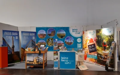 Region Leinebergland e.V. zusammen mit dem UNESCO-Welterbe Fagus-Werk auf dem Welterbemarkt in Hildesheim